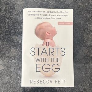 It Starts with the Egg Book by Rebecca Fett